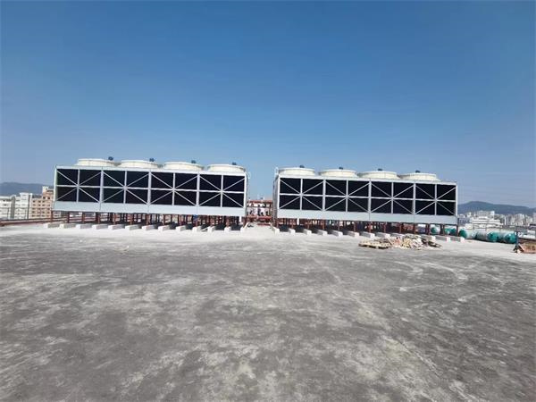 冷卻塔的噪聲及解決辦法(焦作全鋼冷卻塔噪聲處理)